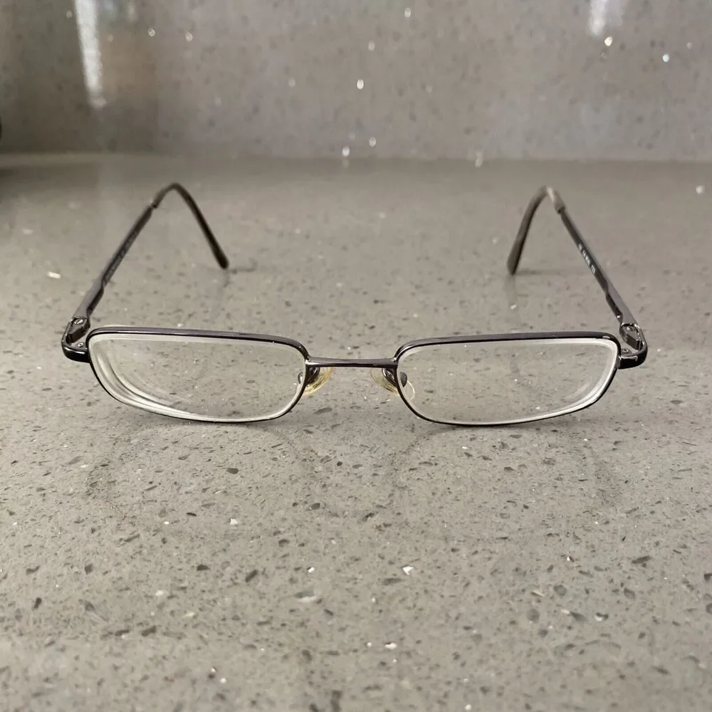 EMPORIO ARMANI 130 EA 9030 Eyeglasses Frames ONLY 7Z3 Italy full rim square